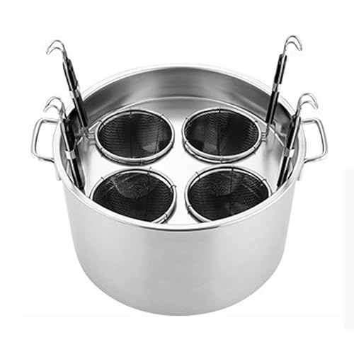 GAOBINGB Nudelsieb-Kochwerkzeug mit 3/4/5 Löchern – perfekt für Nudeln, Knödel und Suppe, einfach zu verwendendes Küchengerät für die schnelle Zubereitung von Mahlzeiten GAOBINGB Nudelsieb-Kochwerkzeug mit 3/4/5 Löchern – perfekt für Nudeln, Knödel und Suppe, einfach zu verwendendes Küchengerät für die schnelle Zubereitung von Mahlzeiten von GAOBINGB
