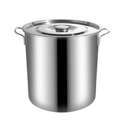GAOBINGB Nudeltopf aus Edelstahl mit Deckel – langlebiger Suppentopf mit Doppeldeckel für Ölsuppe, Salzlake, Nudeln und Reis – 40 x 40 cm großes Dampfgarer-Kochgeschirr, langlebiges Design GAOBINGB Nudeltopf aus Edelstahl mit Deckel – langlebiger Suppentopf mit Doppeldeckel für Ölsuppe, Salzlake, Nudeln und Reis – 40 x 40 cm großes Dampfgarer-Kochgeschirr, langlebiges Design von GAOBINGB