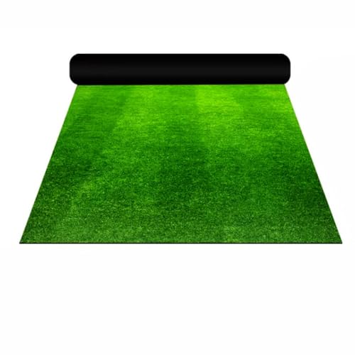 GAOBINGB Realistischer Kunstrasen, 3 x 5 m, Premium-Astro-Turf-Teppichmatten, 20 mm Florhöhe, natürliches Aussehen, für den Innen- und Außenbereich, langlebige Kunstrasenunterlage (Größe: 1 x 3 m) von GAOBINGB