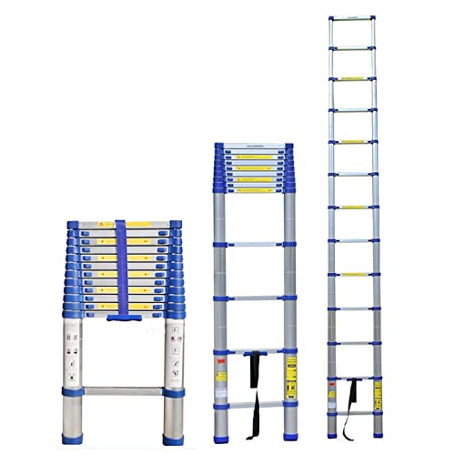 GAOBINGB Teleskopleiter 8 m/7 m/6,2 m/5 m/4 m/3,8 m/2,6 m – Mehrzweck-Aluminiumleiter für den Zugang zu Dachzelten und Dachböden, kompaktes Design für einfache Lagerung und Transport GAOBINGB Teleskopleiter 8 m/7 m/6,2 m/5 m/4 m/3,8 m/2,6 m – Mehrzweck-Aluminiumleiter für den Zugang zu Dachzelten und Dachböden, kompaktes Design für einfache Lagerung und Transport von GAOBINGB