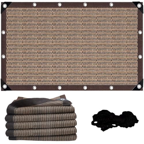 90 % Sonnenschutztuch, Schattenabdeckung mit Ösen, Sichtschutz für den Außenbereich, für Terrasse, Garten, Hinterhof, Pergola, 12,7 x 20,3 cm 90 % Sonnenschutztuch, Schattenabdeckung mit Ösen, Sichtschutz für den Außenbereich, für Terrasse, Garten, Hinterhof, Pergola, 12,7 x 20,3 cm von GAOCUNBING