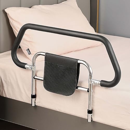 GAOCUNBING Bed Assist Rail Safety, Bed Rails for Elderly Adults Bed Rail with Storage Bag, Safely Assist Handlauf Bar Fall Prevention for Senioren, Handicap von GAOCUNBING