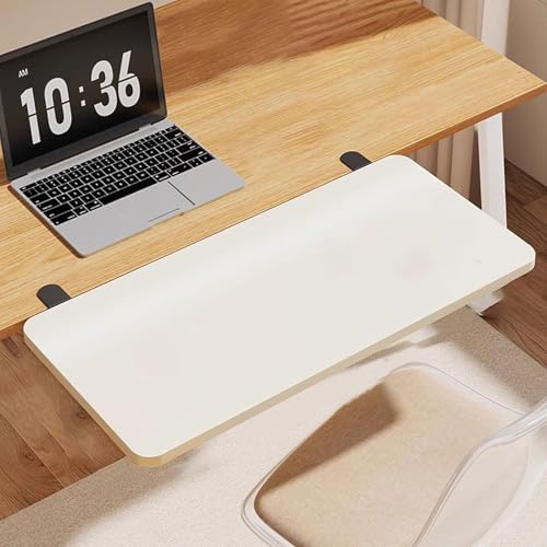 GAOCUNBING Schreibtisch-Verlängerungsablage, stanzfreie Klemme auf Schreibtisch-Verlängerungsregal, Computer-Ellenbogen-Armstütze für Heimbüro, ergonomische Schreibtischverlängerung von GAOCUNBING