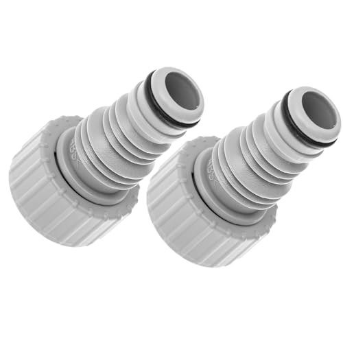 2 Stück Pool Wasserablauf Adapter Ablaufschlauch Verbinder Pool Teil Gartenschlauch Adapter Wasserablauflösung für Pools Pool Adapter 2 Stück Pool Wasserablauf Adapter Ablaufschlauch Verbinder Pool Teil Gartenschlauch Adapter Wasserablauflösung für Pools Pool Adapter von GAOFESA