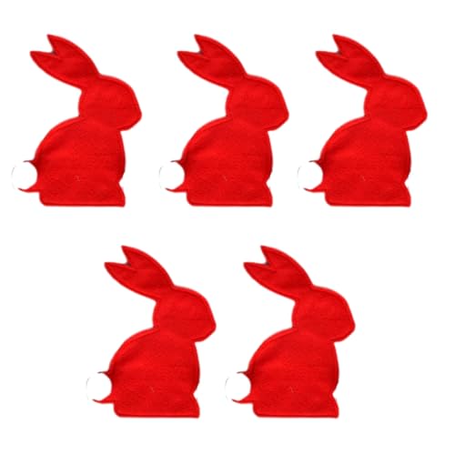 5er Set Ostern Besteckhalter Taschen Bestecktasche Set Gabeltasche Geschirrhalter Tasche Geschirr Zubehör für Zuhause 5er Set Ostern Besteckhalter Taschen Bestecktasche Set Gabeltasche Geschirrhalter Tasche Geschirr Zubehör für Zuhause von GAOFESA
