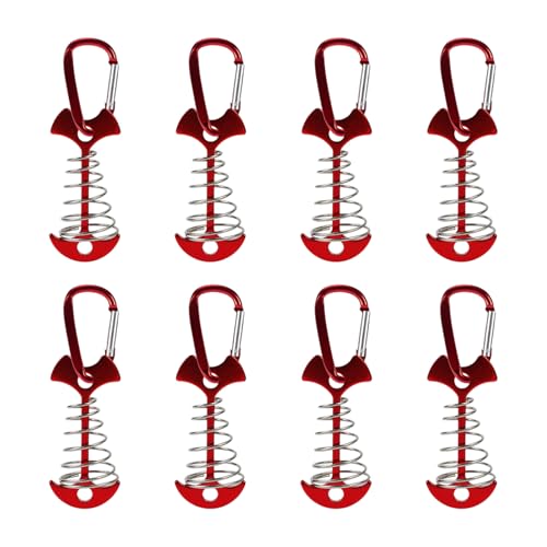 8LOTS Winde Resistant Stakes Portables Zeltstifte Multifunktionale Strandzeltstifte Für Camping Enthusiasten von GAOFESA