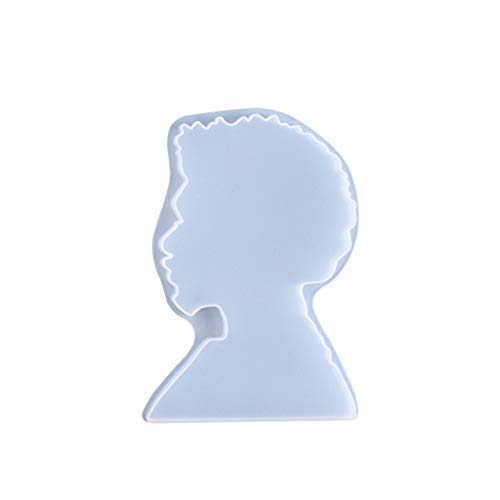 Afro weiblich/männlich für Kopf Tablett Epoxidharz Form Servierbrett Silikon Dekorationen Ornamente Gusswerkzeuge Afro weiblich/männlich für Kopf Tablett Epoxidharz Form Servierbrett Silikon Dekorationen Ornamente Gusswerkzeuge von GAOFESA