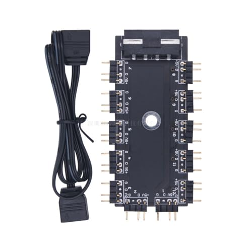Desktop ARGB Lighting Hubs 5V 3pin ARGB LED Hubs For Enhances Visuals And Immersive Gaming 2 Interfaces von GAOFESA