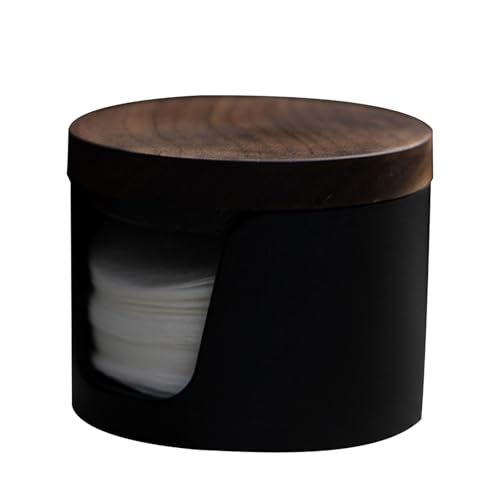 Drehbarer Kaffeefilter Papierständer Kaffeefilter Papierhalter Kaffeemaschine Zubehör Holz und Metall Kaffeezubehör Holz Kaffeezubehör von GAOFESA