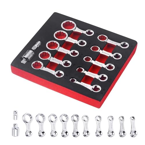 Drehmomentadapter Set 12 Punkt Steckschlüssel Kopf Stecknuss Adapter 3/8 Zoll Drehmomente Schraubenschlüssel Adapter Stecknuss Treiber Drehmomentschlüssel Verlängerung Adapter Drehmomentadapter Set 12 Punkt Steckschlüssel Kopf Stecknuss Adapter 3/8 Zoll Drehmomente Schraubenschlüssel Adapter Stecknuss Treiber Drehmomentschlüssel Verlängerung Adapter von GAOFESA
