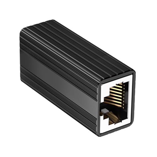 Ethernet-Koppler, Ethernet-Kabel-Verlängerung, Verbindungsadapter, 10.000 Mbit/s, 10 Gbit/s, schnelle Übertragung, Abschirmung von GAOFESA
