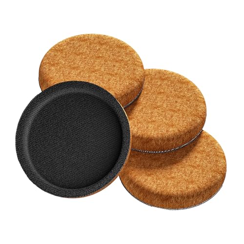 Filz-Möbelgleiter, strapazierfähig, für Tisch, Sofa, Beine, Bodenschutz, für Hartholz, Bodenfilz, Möbelgleiter, 4 Stück von GAOFESA