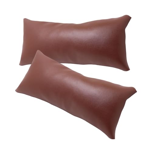 GAOFESA Armreif-Display-Kissen, PU-Leder, langes Uhrenkissen mit verstärktem Boden, für Schmuck, transparent, 2 Stück von GAOFESA