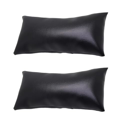 GAOFESA Armreif-Display-Kissen, PU-Leder, langes Uhrenkissen mit verstärktem Boden, für Schmuck, transparent, 2 Stück von GAOFESA