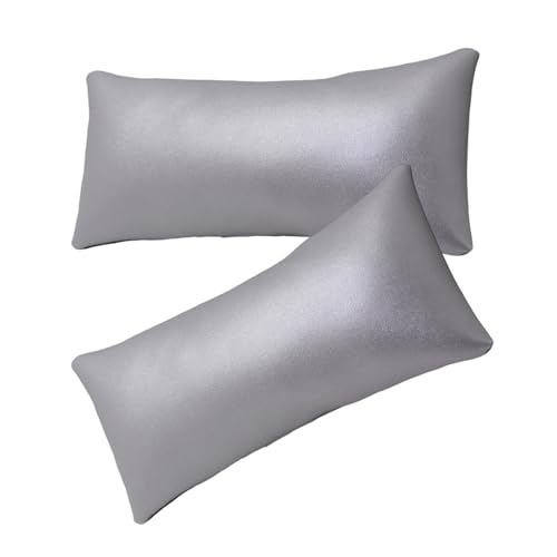 GAOFESA Armreif-Display-Kissen, PU-Leder, langes Uhrenkissen mit verstärktem Boden, für Schmuck, transparent, 2 Stück von GAOFESA