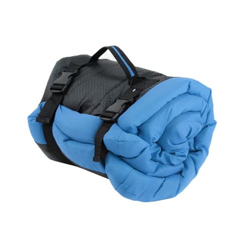 GAOFESA Haustierliege, weich gepolsterte Matte für Zuhause, Camping, elegantes, rechteckiges Bett, kompaktes Klappbett für Welpen, Hundekissen von GAOFESA