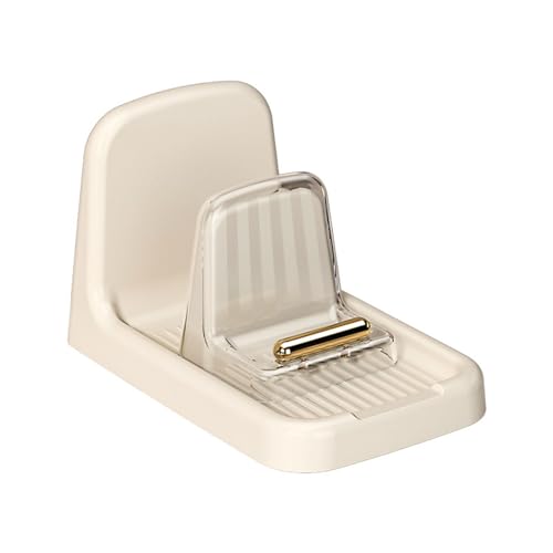 GAOFESA Küchenarbeitsplatten, Utensilienregal, Spatel, Schöpflöffel, Töpfe, Deckel, Utensilien, Organizer, Löffelablage mit Deckelhalter, Ablageschale von GAOFESA