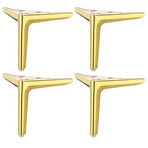 GAOFESA Möbelbeine aus Metall, hohe Festigkeit, für moderne Möbel, einschließlich Sofas und Stühle, Ersatzbeine, 4 Stück von GAOFESA