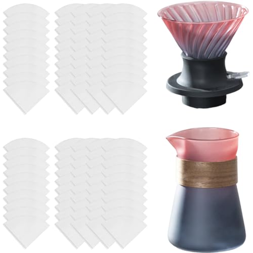 GAOFESA Professionelles Hand-Tropf-Kaffeefilter-Set mit isoliertem Holzkragen, Kaffeemaschine für Eiskaffee und Reise-Kaffeemaschine von GAOFESA