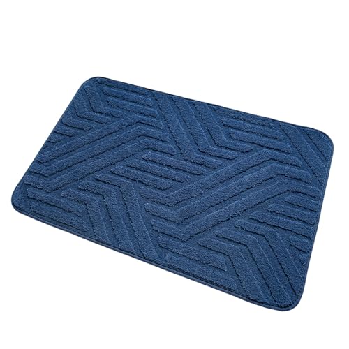 GAOFESA Schwere Dutys Badezimmer Teppich 16x24 Zoll Super Saugfähiger Mikrofaserbodenmatte Nonskid Rückenlehre Badewanne Badematte von GAOFESA