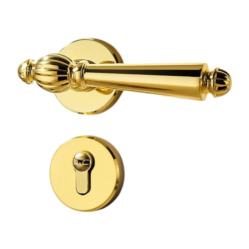 GAOFESA Stilvolles Türgriff-Set aus Metalllegierung, sicheres Türschloss-Systeme, Türbeschläge-Set, Design für moderne Häuser, Innenräume, Schlafzimmer, Türschloss-Set GAOFESA Stilvolles Türgriff-Set aus Metalllegierung, sicheres Türschloss-Systeme, Türbeschläge-Set, Design für moderne Häuser, Innenräume, Schlafzimmer, Türschloss-Set von GAOFESA
