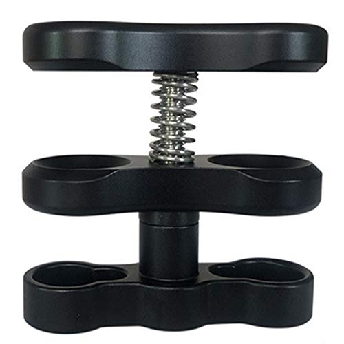 GAOFESA Tauchlichter-Clip-Arm, Klemmhalterung, Gelenkverbinder, Aluminium-Klemmhalterung, Clip-Adapter, Ersatz für Kamera von GAOFESA