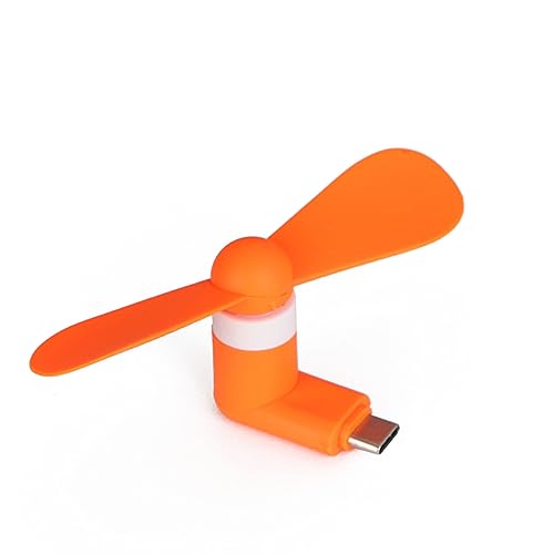 GAOFESA Typ-C-Handyventilator, tragbarer Reise-USB-Kühlventilator für Typ C und Smartphone von GAOFESA