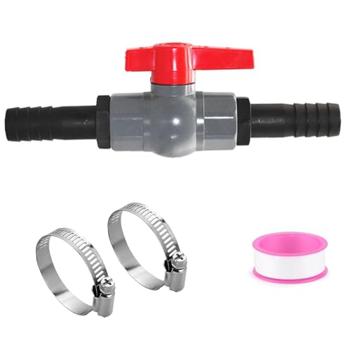 GAOFESA Ventile, 40 mm Gewinde, 32 mm Schlauchverbinder für Teichbau, Aquarien, PVC, Sanitärventile für Bewässerungssysteme von GAOFESA