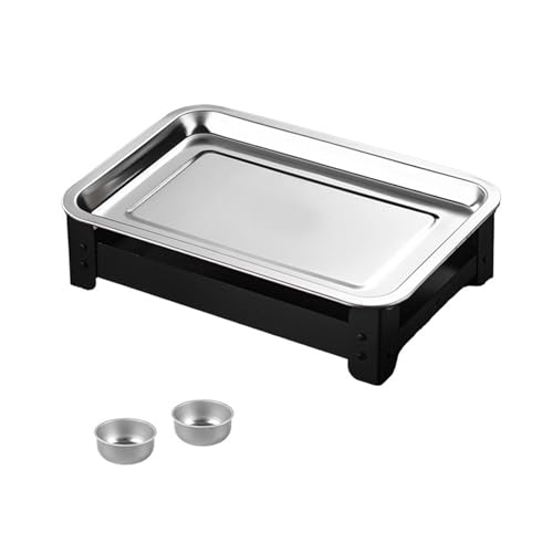 Grill Freien Freien Heiztablett Edelstahl Erwärmungsteller Hält Mehrere Gerichte Die Sich Perfekt Für Unterhaltsame Gäste Eignen von GAOFESA