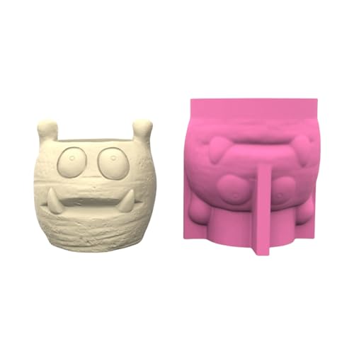 Innovative Silikontöpfe Formenhandwerk Pflanzer Formmonster Form Blumenvase Formen Für Kunst Und Handwerksliebhaber von GAOFESA