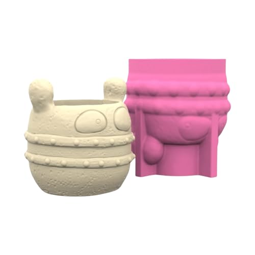 Innovative Silikontöpfe Formenhandwerk Pflanzer Formmonster Form Blumenvase Formen Für Kunst Und Handwerksliebhaber von GAOFESA