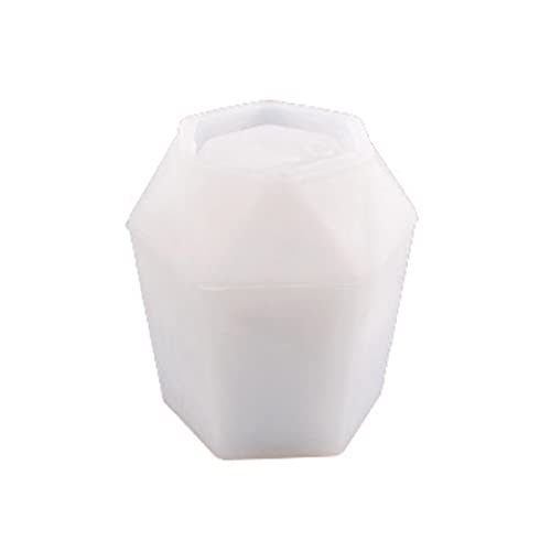 Kreativblütiger Topf Silikonform Geometrisches Sukkulentenpflanze Epoxyform Kakteenform Handwerk Polygonale Formharzform von GAOFESA