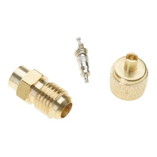 Messing Rohrverschraubung Rohrverschraubung Rohradapter Anschluss für Kühlung Sanitärventile Adapter Klimaanlage Service Fittings von GAOFESA