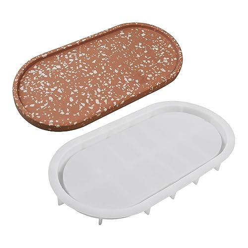 Ovales Schale Tablett Silikonform Fruchtplatte Gussformen Handgefertigte Silikonkristall Epoxidharzform Cup Matte Ovales Schale Tablett Silikonform Fruchtplatte Gussformen Handgefertigte Silikonkristall Epoxidharzform Cup Matte von GAOFESA