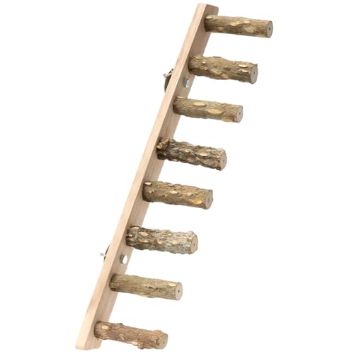 Papageien Leiter Kratzstange Ständer Vogelständer Käfig Spielzeug Stick Rack Spielzeug Ast Leiter Klettern Stehende Vogelleiter für Papageien von GAOFESA