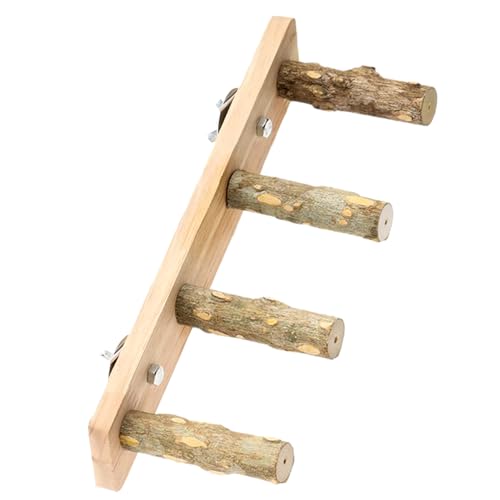 Papageien Leiter Kratzstange Ständer Vogelständer Käfig Spielzeug Stick Rack Spielzeug Ast Leiter Klettern Stehende Vogelleiter für Papageien von GAOFESA