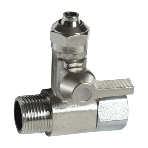 Robuster T-Gelenkadapter aus Kupfer für gleichzeitigen Wasserhahnanschluss in umgekehrten Anschlüssen und Kaffeemaschinen, täglicher Gebrauch, einfache Installation, Wasserhahn-Verteiler von GAOFESA