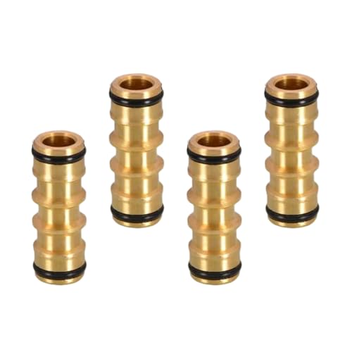 Stabiler Edelstahl 3/10.2 cm Gartenschlauch Schnellanschluss Adapter mit Außengewinde für Wasserhahn und Sprinkler täglichen Gebrauch Gartenschlauch Wasserhahnadapter von GAOFESA