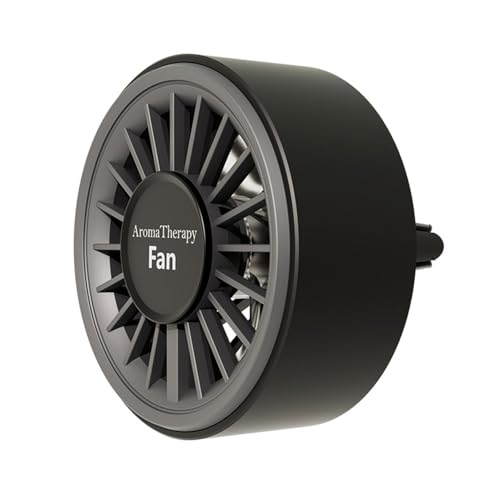 Verstellbarer Auto-Lufterfrischer mit mehrfarbiger Beleuchtung und einfachem Clip-Design für gleichmäßige Duftverteilung, verstellbarer Auto-Ventilator-Diffusor von GAOFESA