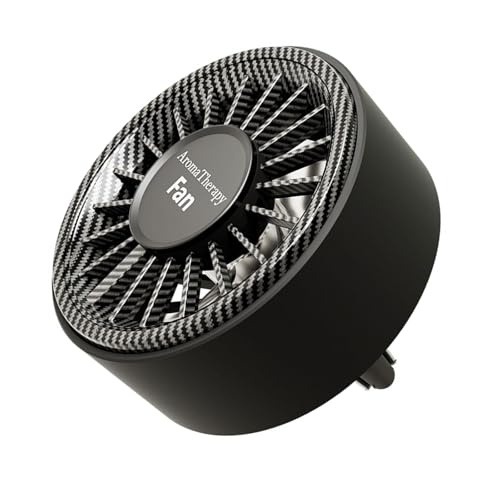 Verstellbarer Auto-Lufterfrischer mit mehrfarbiger Beleuchtung und einfachem Clip-Design für gleichmäßige Duftverteilung, verstellbarer Auto-Ventilator-Diffusor von GAOFESA