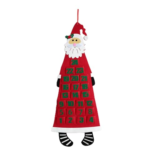 Weihnachtskalender Weihnachtsmann Elch Adventskalender Countdown Kalender Wandbehang Ornament Home Dekorationen 2024 Neujahr Weihnachtskalender Weihnachtsmann Elch Adventskalender Countdown Kalender Wandbehang Ornament Home Dekorationen 2024 Neujahr von GAOFESA
