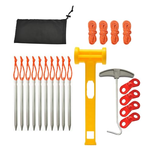 Zeltheringe aus Aluminiumlegierung, ein Muss für Stabilität und einfache Montage und einfaches Camping-Set von GAOFESA