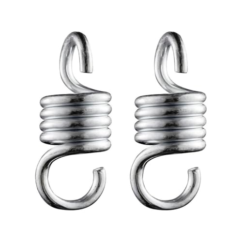 GAOHOU 2 x Hängemattenfedern, robuste Federung, 7 mm, verzinkter Stahl, Schaukelfedern, Hängemattenstuhl, Veranda, Schaukel, Aufhängung GAOHOU 2 x Hängemattenfedern, robuste Federung, 7 mm, verzinkter Stahl, Schaukelfedern, Hängemattenstuhl, Veranda, Schaukel, Aufhängung von GAOHOU