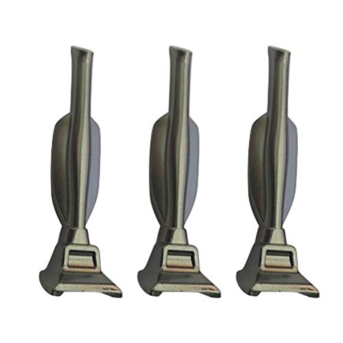 GAOHOU 3 Stück Black Trophy Schnupftabakflasche Schnupftabak Stroh Sniffer Snorter Nasenrohr 62mm von GAOHOU