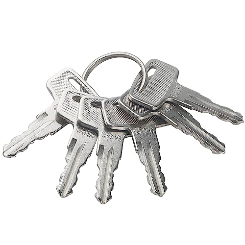 GAOHOU 6St. Ersatz-Zündschlüssel 160431 0160431 6896 Schlüssel Kompatibel mit Wacker Neuson Roller von GAOHOU