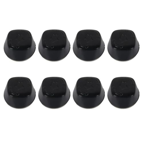 GAOHOU 8 x Vorzeltschalen für Dometic Kampa Limpet Fix Kit System Markise Wohnwagen Wohnmobil Schwarz von GAOHOU