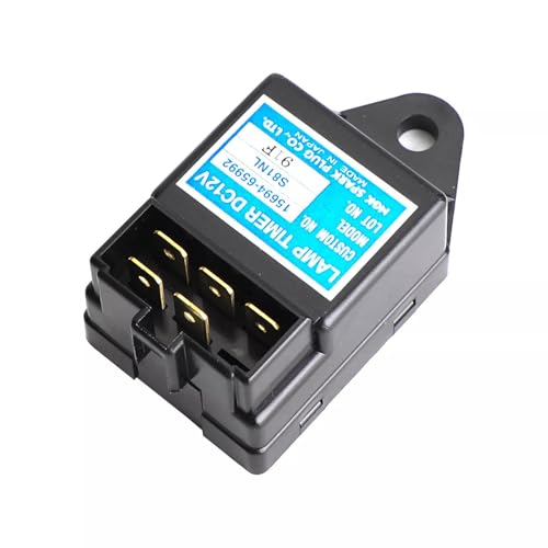 GAOHOU Lampentimer DC12V Zeitrelais Kompatibel mit Kubota 15694-65992 S81Nl Timer Glühlampe Ersatzteile für Case IH von GAOHOU