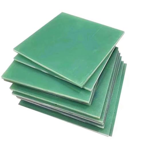 1 Stück/3 Stück Hellgrüne Epoxidharzplatte, Dicke 0,5–10 Mm FR-4 Glasfaserplatte, 200 Mm × 200 Mm Fiberglasplatte(200x200x2mm 1pcs) von GAOHUAF