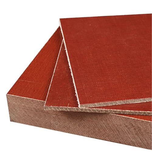 1 Stück 1 Mm 2 Mm 3 Mm 4 Mm 5 Mm 6 Mm 8 Mm Dicke Phenol-Bakelitplatte, Verbund-Isolier-Brettschichtholzplatte, Elektrische Holzgewebeplatte(1x250x250mm) von GAOHUAF
