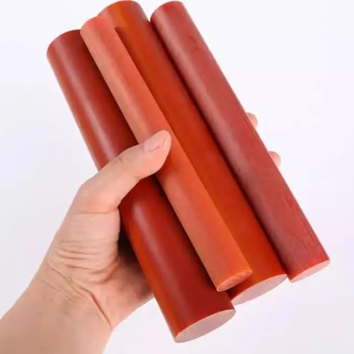 1 Stück 12 Mm 15 Mm 20 Mm Schwarz/orange Bakelit-Stab, 500 Mm Isolierung Phenolzusammensetzung Stab Phenol-Formaldehyd-Harz-Stick(Orange,15mm) von GAOHUAF
